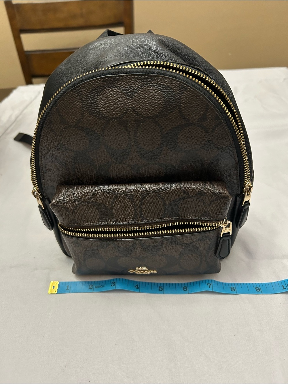 Coach Signature Mini Charlie backpack bag